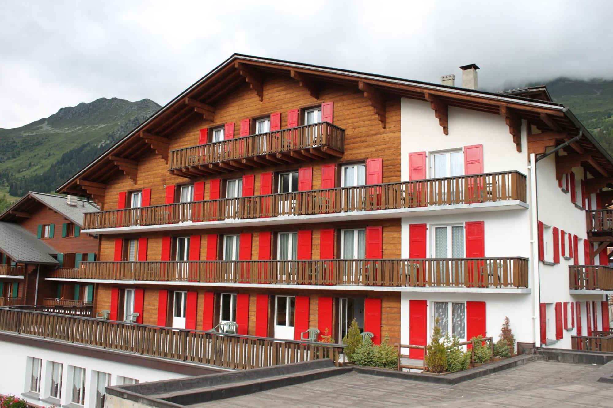Hotel de la Poste Verbier Buitenkant foto