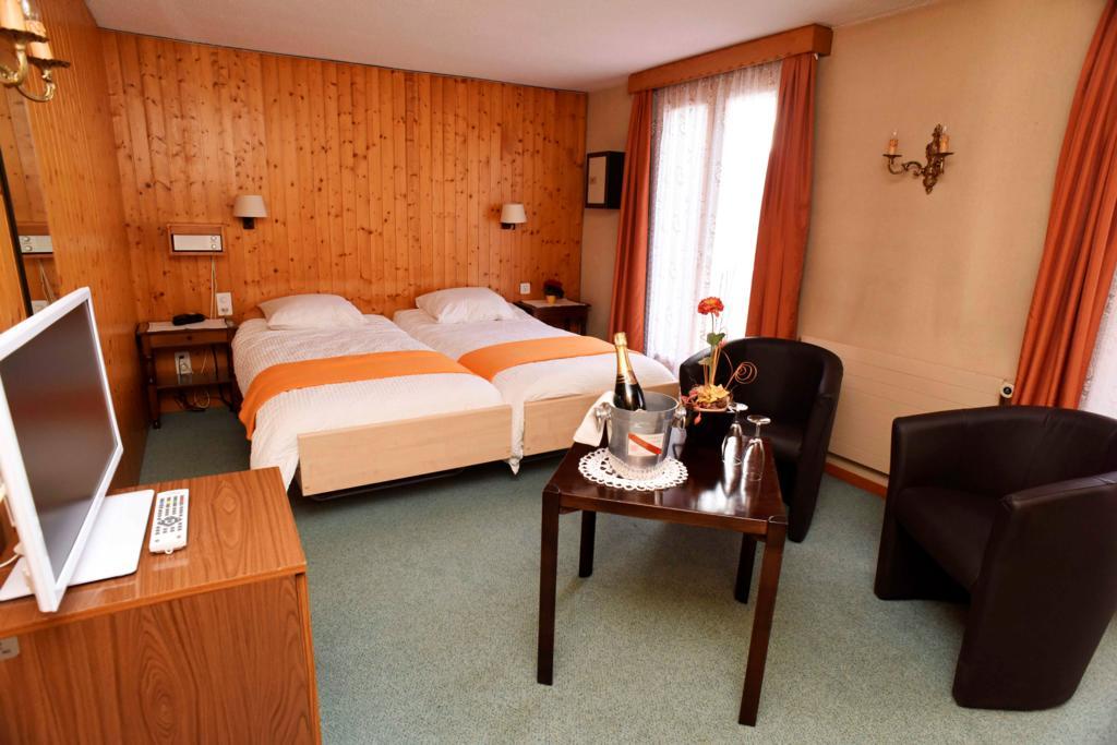 Hotel de la Poste Verbier Kamer foto